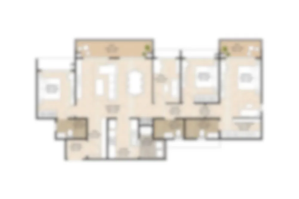 3 BHK Floor Plan